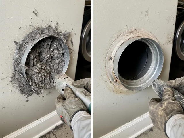 Professional clogged vent cleaning by Muscoy Dryer Vent Cleaning in Muscoy