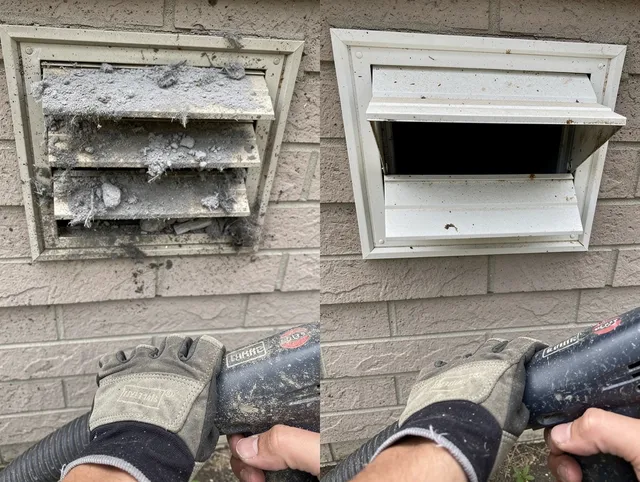 Professional dryer exhaust vent cleaning by Muscoy Dryer Vent Cleaning in Muscoy