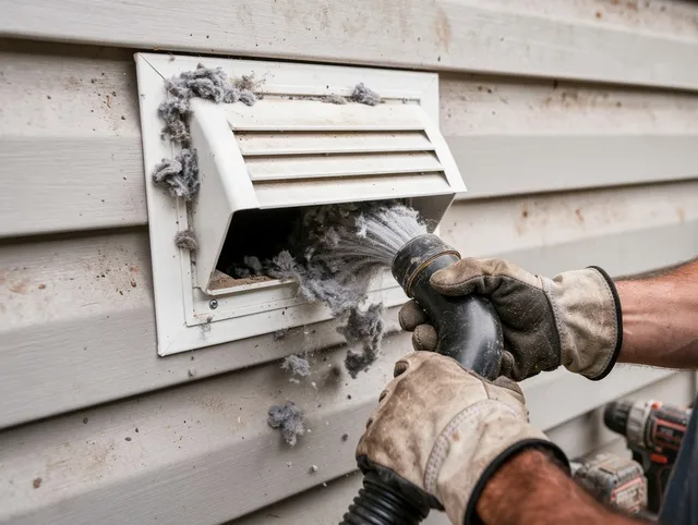 Professional dryer vent cleaning by Muscoy Dryer Vent Cleaning in Muscoy