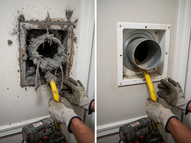 Expert gas dryer vent cleaning by Muscoy Dryer Vent Cleaning in Muscoy