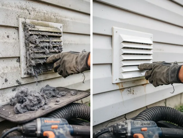Residential dryer vent cleaning by Muscoy Dryer Vent Cleaning in Muscoy